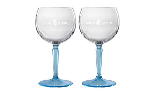 Bombay sapphire acrylic - bombay,