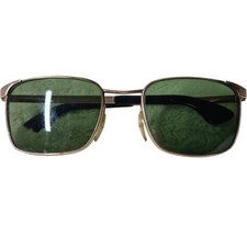 American Optical Vintage Sunglasses Military Retro Square Lens Vietnam