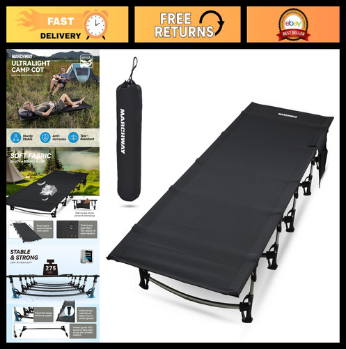 Ultralight folding camping - folding, cot