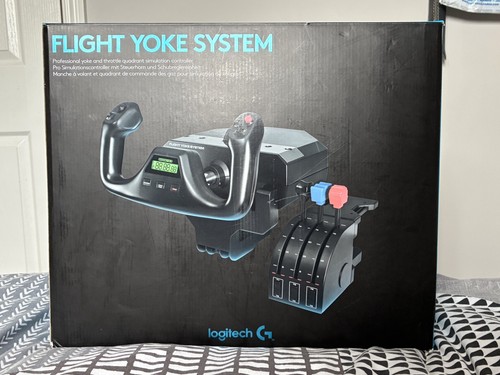 Logitech flight yoke system - logitech,