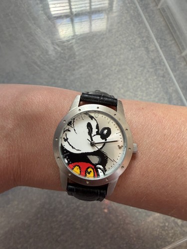 Vintage mickey mouse leather - mouse,