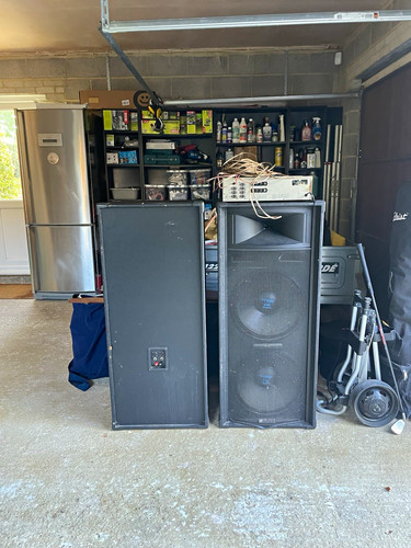 Skytec speakers and jvc - speakers,