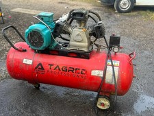 Air Compressor 150 Litre Tank 3 Phase 415V - red