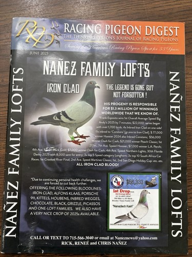 Racing pigeon digest - racing,