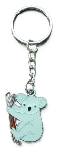 Koala bear key ring - key,