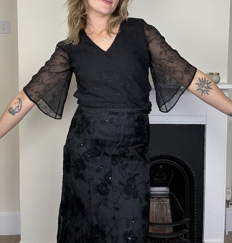 Vintage 90s size 10 black - 90s, s