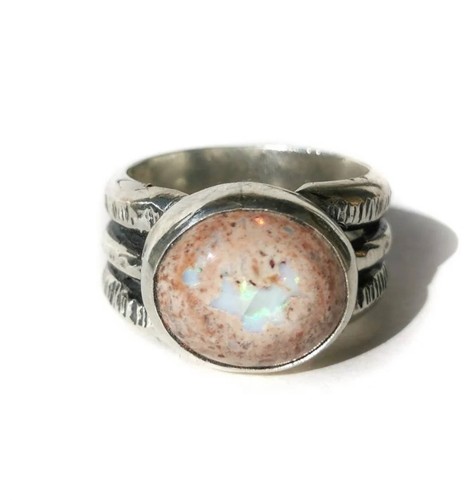 Mexican opal and sterling - opal,