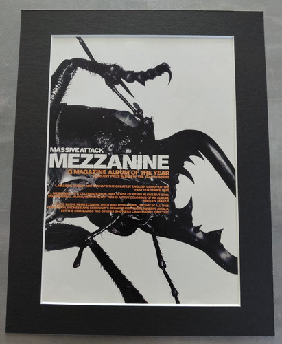 Massive attack mezzanine - massive, promo