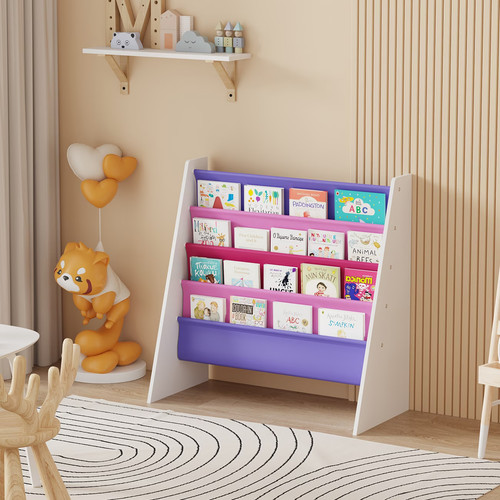 Colorful kids bookshelf - colorful,