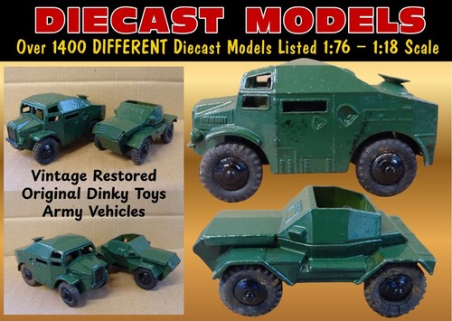 Vintage made meccano - made, dinky