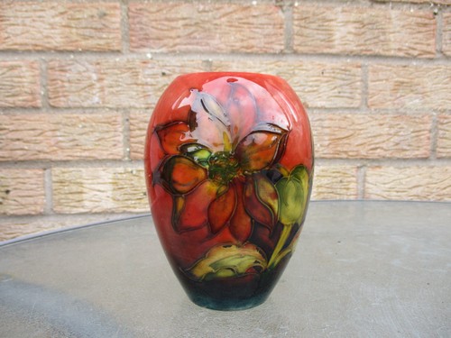 Moorcroft flambe clematis - moorcroft,