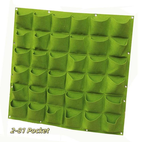 Wall hanging grow bags - grow,