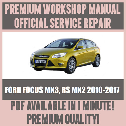 Workshop manual service - workshop,