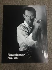 Gary Numan News Letter No.30