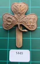 Original Cap Badge: EB.1449) South Irish Horse Yeomanry