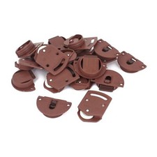 10 Pairs Wardrobe Cupboard Sliding Door Roller Gear Track Panel Internal Kit