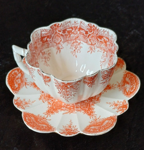 Victorian wileman co foley - wileman,