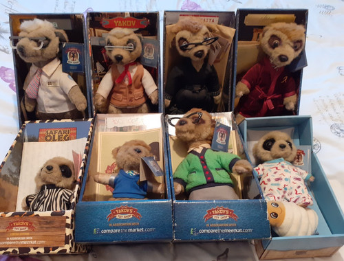 Meerkat soft toy - soft,
