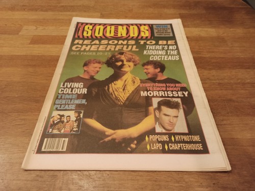 Sounds music magazine 1989 - sounds, uk