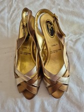New Gold  Lotus Ladies Shoes