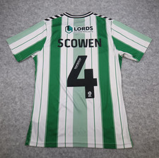 Wycombe Wanderers Shirt Small Green Away Kit 2023 2024 Hummel Jersey Josh Scowen