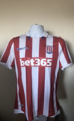 Stoke city football shirt home - city,