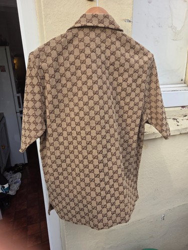 Gucci preowned camp collar