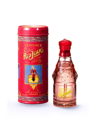 Versace red jeans - jeans, eau