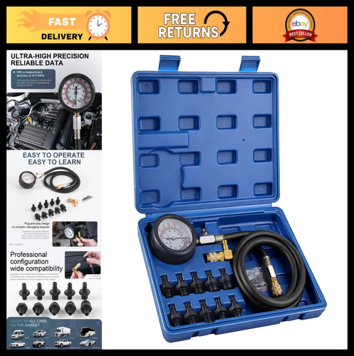 Oil pressure tester kit - oil,