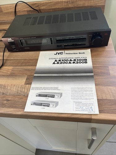 Jvc k100 integrated - a-k100,