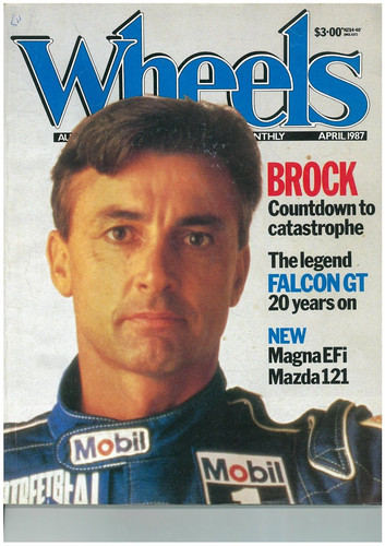 Wheels car magazine april 1987 - car,