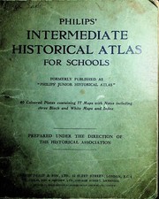 Philip's Intermediate Historical Atlas For Schools 1935 Vintage Maps
