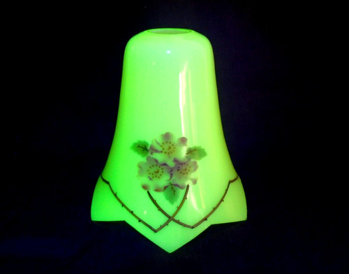 Antique uranium glass - uranium,
