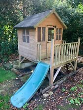 	 BillyOh Bunny Max Tower Childrens Wooden Playhouse - Including Slide 4x4