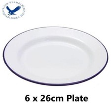 6 X Falcon Genuine Enamel 26cm