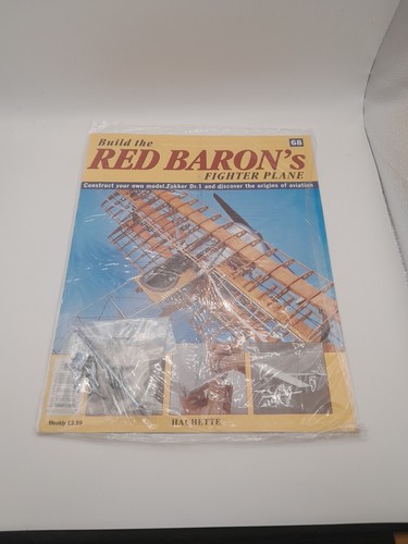 Build the red baron fighter - red, baron's