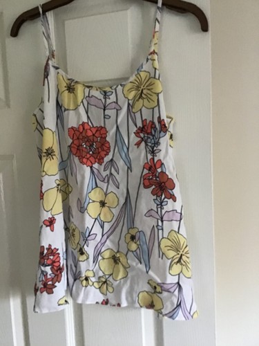 Tesco white floral - f&f, by