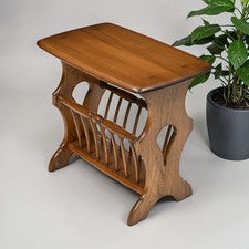 Ercol Side Table with Magazine