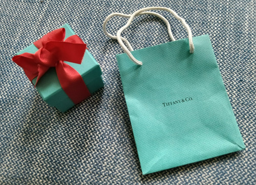 Tiffany ring box empty - tiffany,