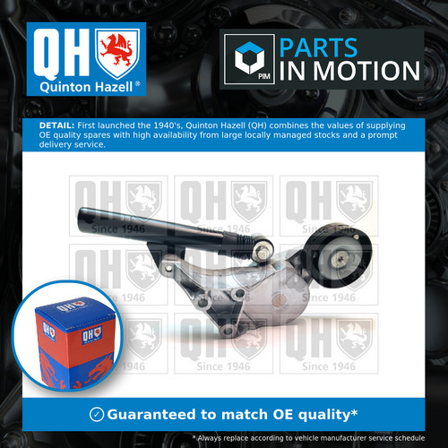 Aux belt tensioner fits - belt,