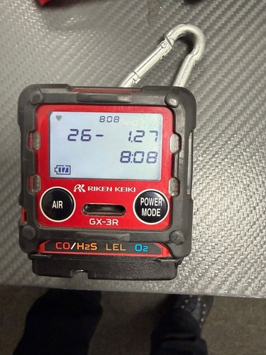 Riken keiki portable gas - gx-3r,