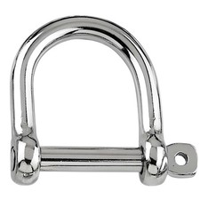 Wide Dee Shackle Stainless