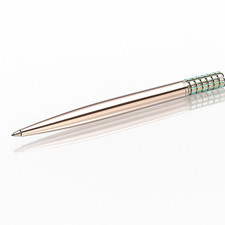 Swarovski Lucent Ballpoint Pen Yellow Crystal Rose Gold Tone 5637771