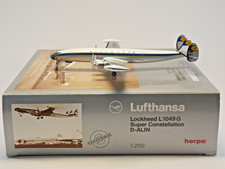 Herpa 1:200. Lockheed L-1049G Super Constellation. Lufthansa. D-ALIN. #551328