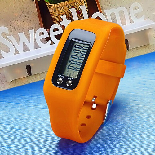Lcd wrist watch pedometer - lcd,