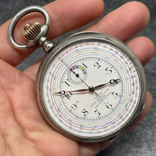Antique 58mm omega pocket - antique,