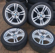 Genuine BMW MSport 18" Alloy Wheels SET F30 F31 F36 F32 E90 E46 Z4 2013 2018 #04