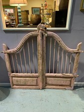 large pair of pink gates