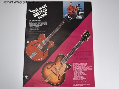 Late 1960s gretsch streamliner - late,