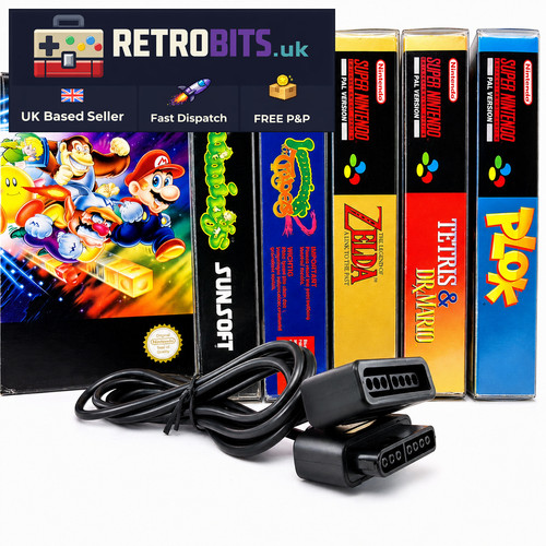 Super nintendo snes - super, /